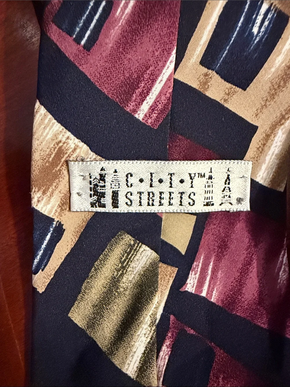 Three-Tie Set - multi colored, multi-patterned.